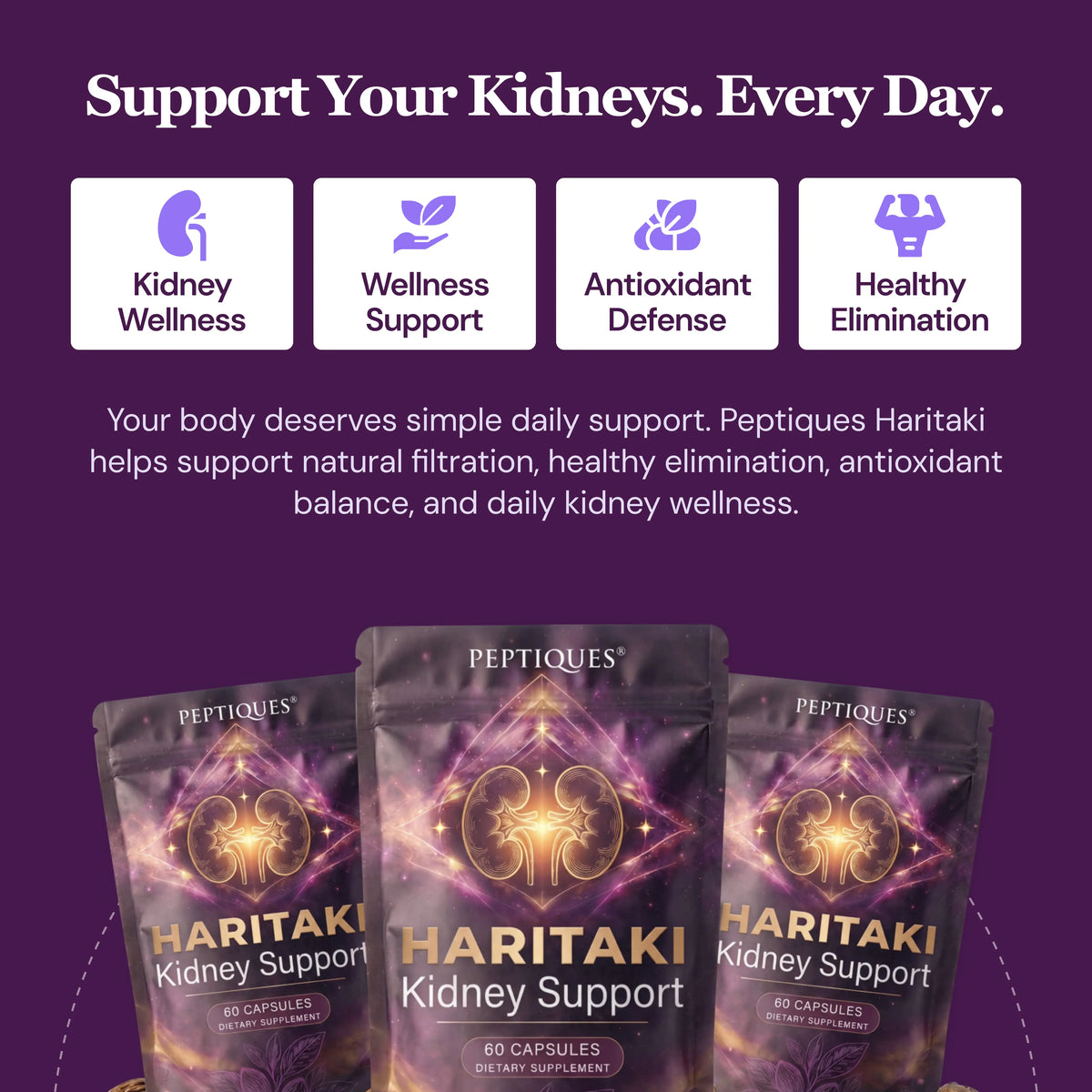 Haritaki Kidney Support Capsules