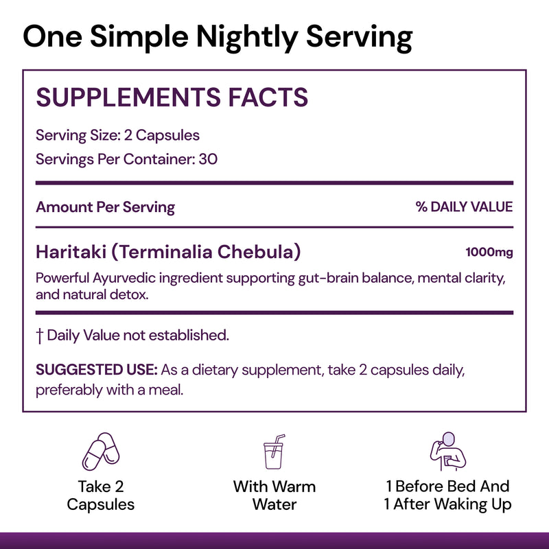 Haritaki Third Eye (60 Capsules)