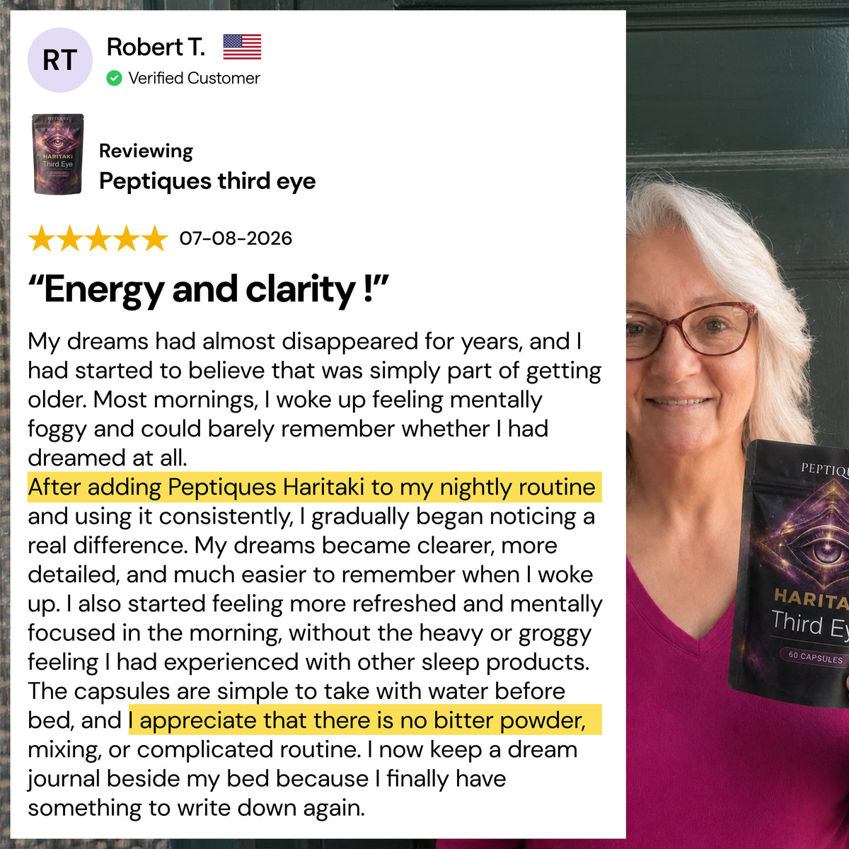 Haritaki Third Eye (60 Capsules)