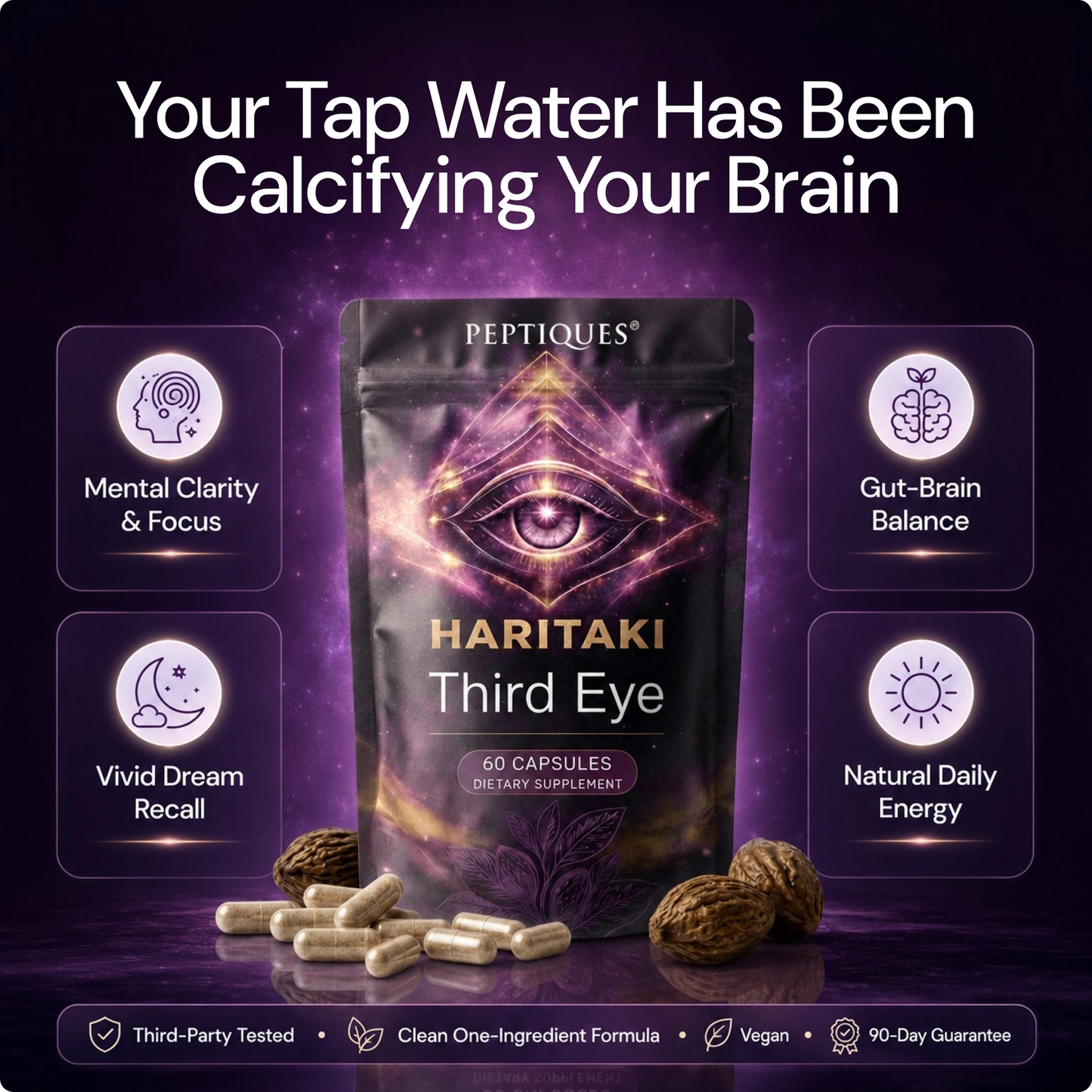 Haritaki Third Eye Capsules