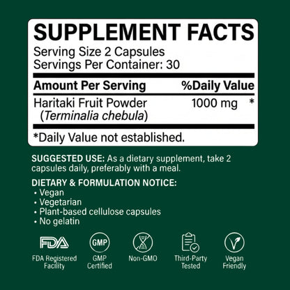 Haritaki Third Eye Capsules